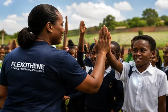 Community project with Flexothene volunteers